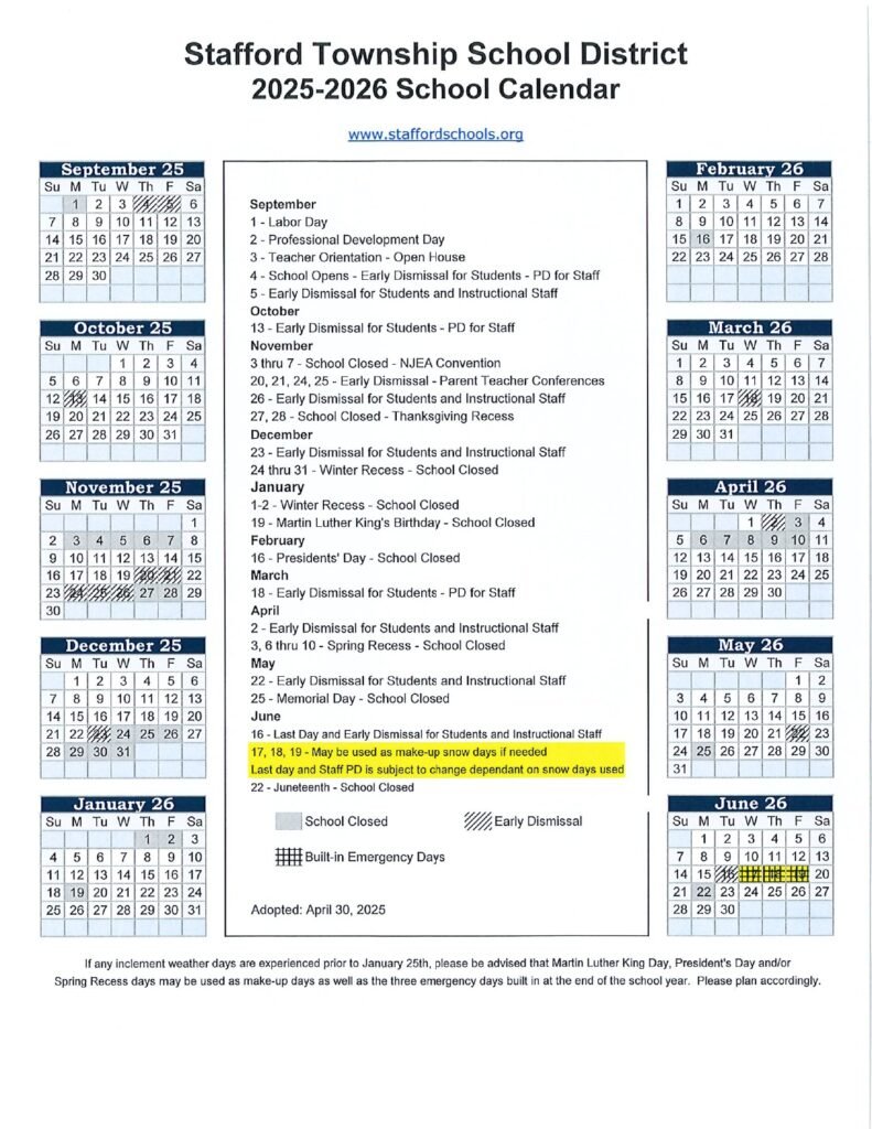 stafford township school district