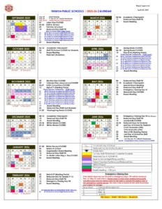 trenton public school district calendar