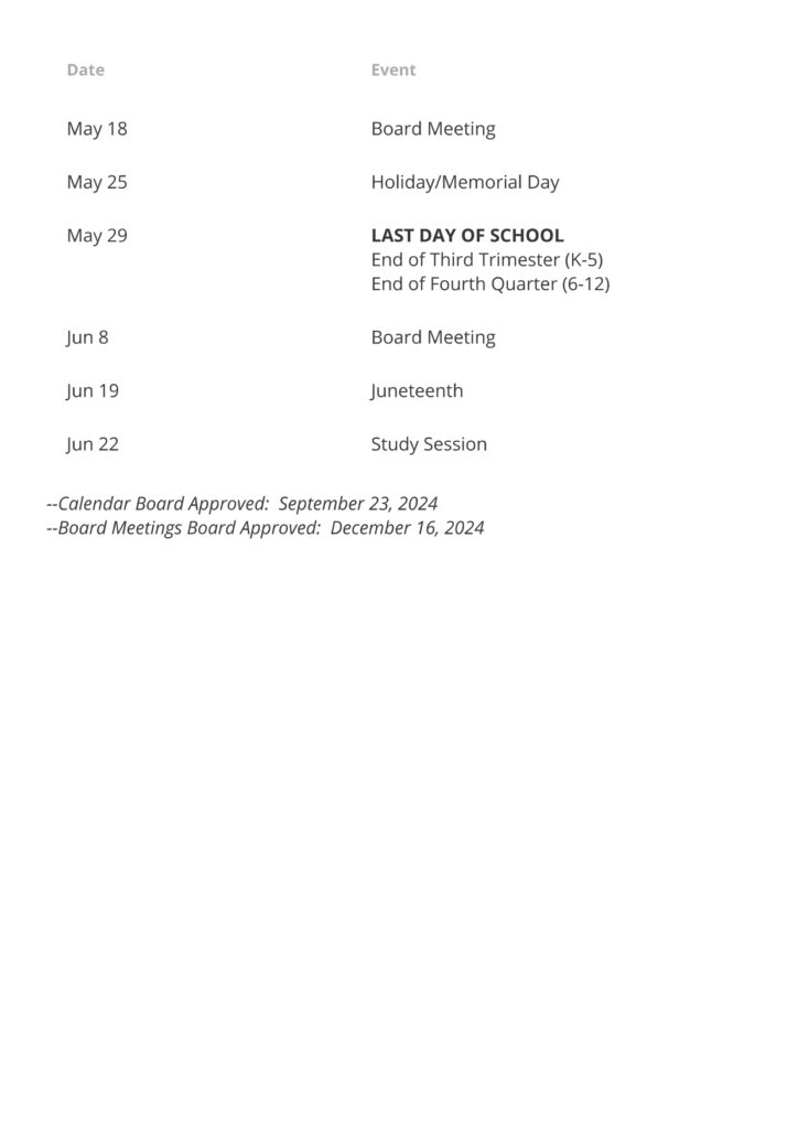 Tustin Unified School District Calendar 25 26 Revised PDF EduCounty