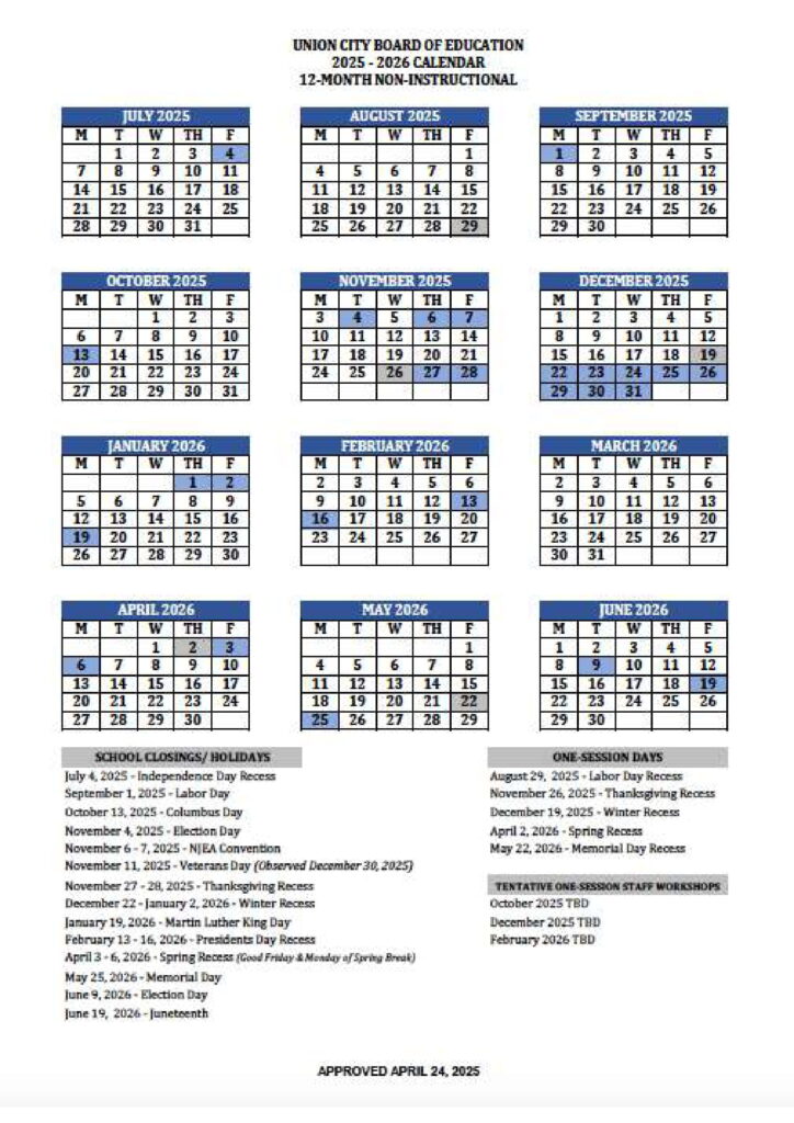 Union City Public Schools Calendar 25 26 Revised pdf EduCounty union-city-public-schools-calendar-25-26-revised-pdf-educounty