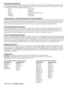 williamson county schools calendar