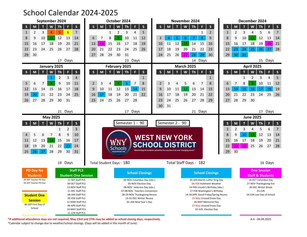 West New York School District Calendar 25 26 Revised PDF EduCounty west-new-york-school-district-calendar-25-26-revised-pdf-educounty