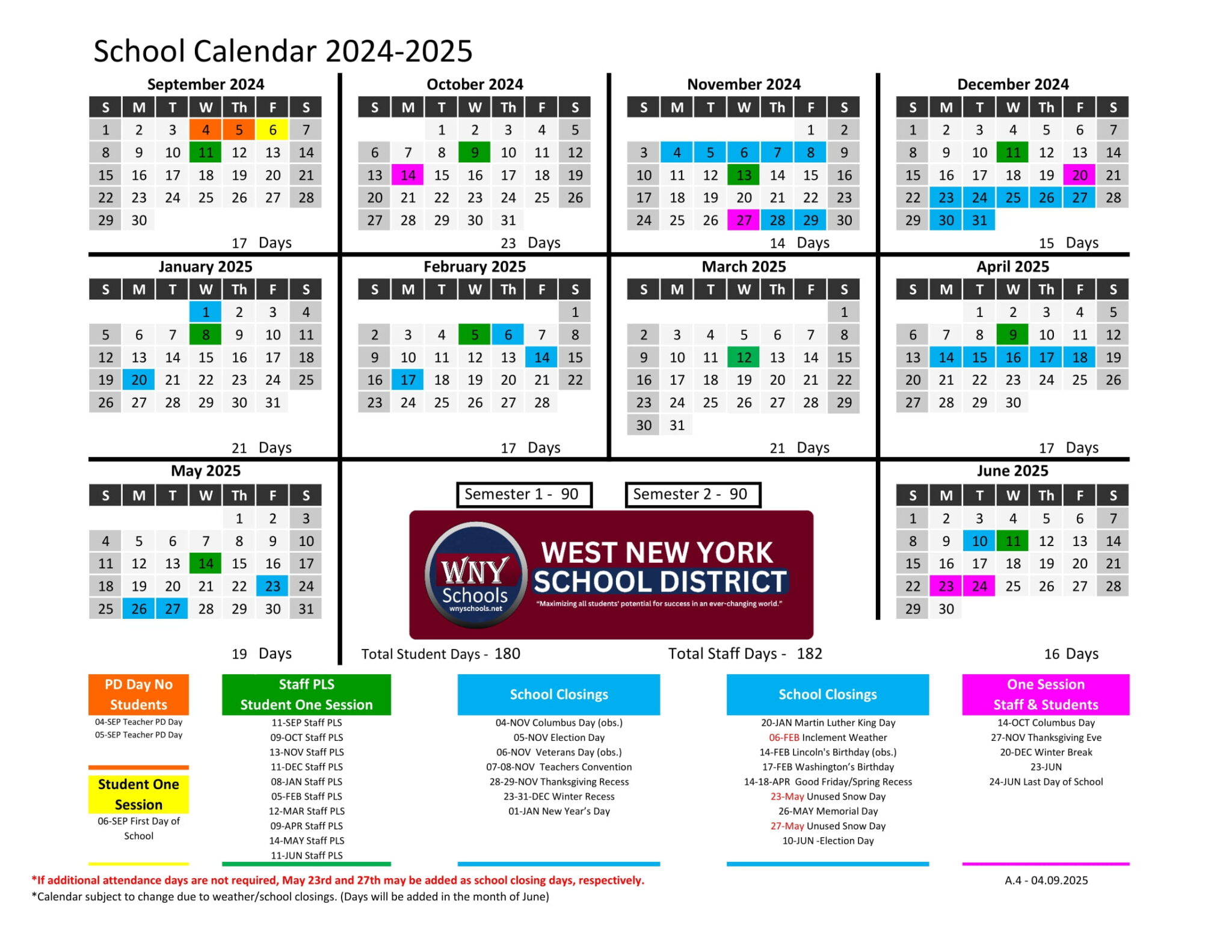 West New York School District Calendar 25 26 Revised PDF EduCounty west-new-york-school-district-calendar-25-26-revised-pdf-educounty