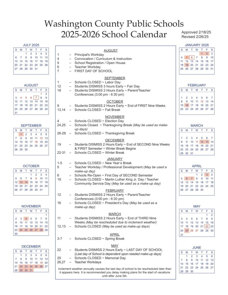 Washington County Public Schools