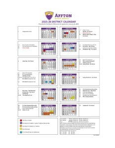 affton school district calendar