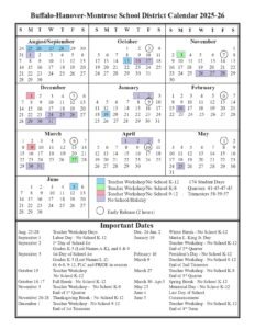 bhm schools calendar