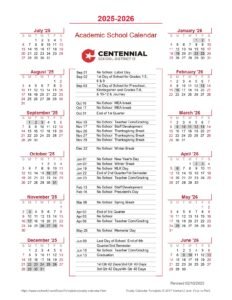 CENTENNIAL SCHOOL DISTRICT 12, 25-26