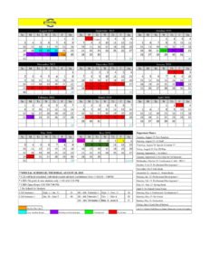 CLINTON COMMUNITY SCHOOL CALENDAR