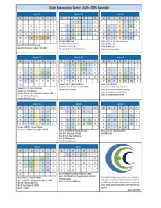 Chain exploration center wi Calendar 25-26 Revised [PDF]