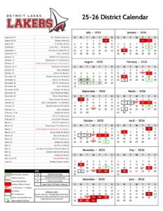 DETROIT LAKES LAKERS 2526