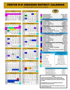 festus r-vi Calendar