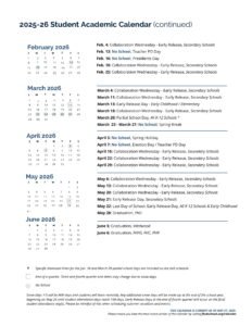 FRANCIS HOWELL SCHOOL DISTRICT CALENDAR