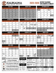 KAUKAUNA SCHOOL DISTRICT