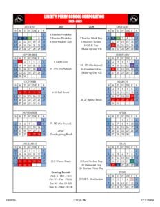 Liberty-Perry School Corporation CALENDAR