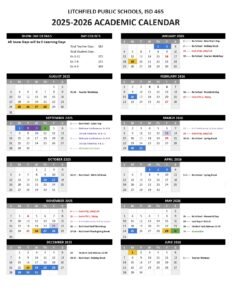 LITCHFIELD PUBLIC SCHOOLS, ISD 465 25-26