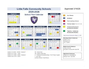 little falls schools calendar