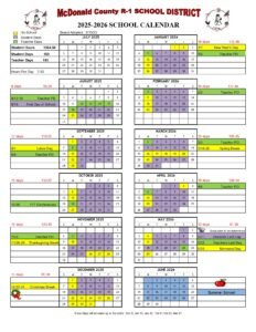 McDonald County R-1 SCHOOL DISTRICT 25-26