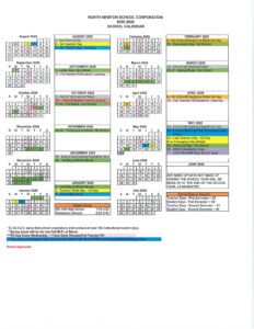 NORTH NEWTON SCHOOL CORPORATION CALENDAR