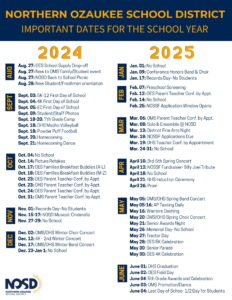 nosd calendar