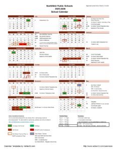 northfield public schools calendar