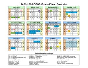 Oneida Special School District CALENDAR