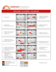 parkway schools CALENDAR