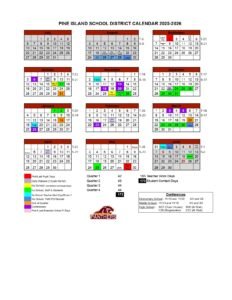 ISD 255 - Pine Island calendar