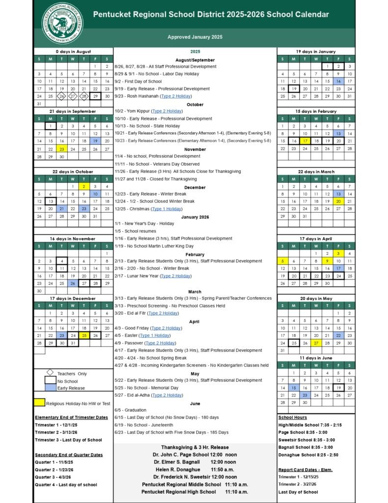 Pentucket Regional School District Pentucket Regional School District