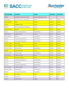 rochester public schools calendar