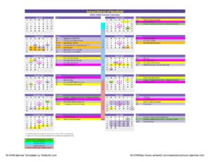 School District of Westfield CALENDAR