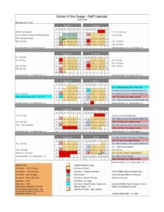 SCHOOL OF OSAGE calendar