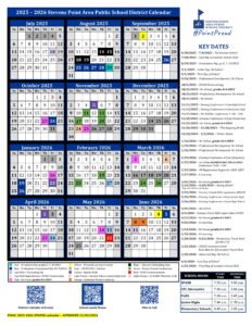 stevens point school calendar
