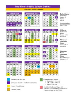 Two Rivers Public School District CALENDAR