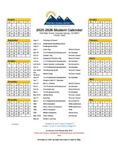 widefield school calendar
