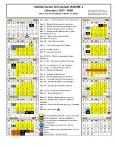 weld county school district calendar