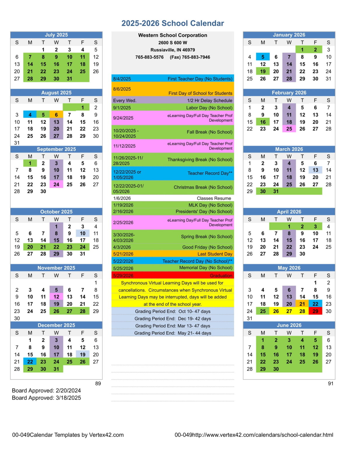 western-school-corporation-calendar-25-26-revised-educounty