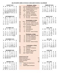 BLUE EARTH AREA SCHOOLS 25-26, 1